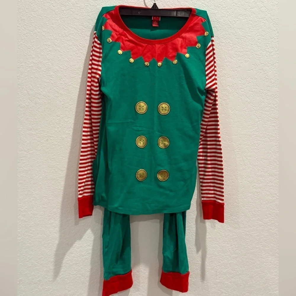 Festive Elf Costume‎ for Kids - Green and Red